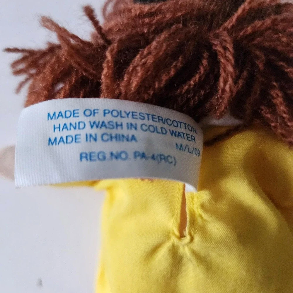 Vintage 1998 Eden Madeline and Friend Plush Rag Doll Set 7 inch Storybook Toy